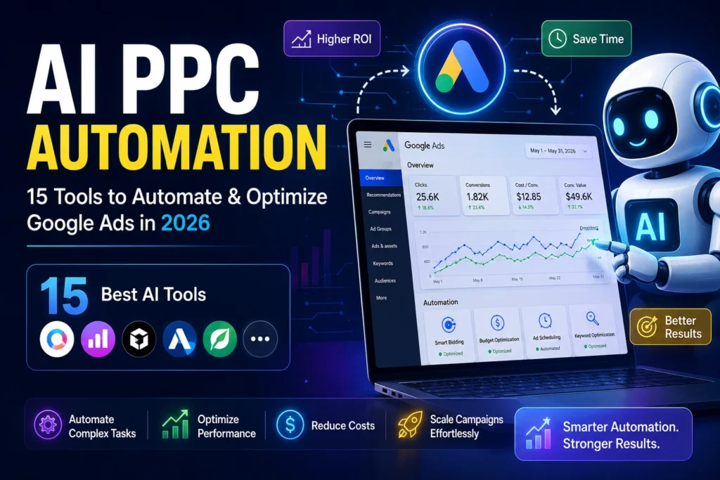 AI PPC Automation tools for Google Ads optimization in 2026